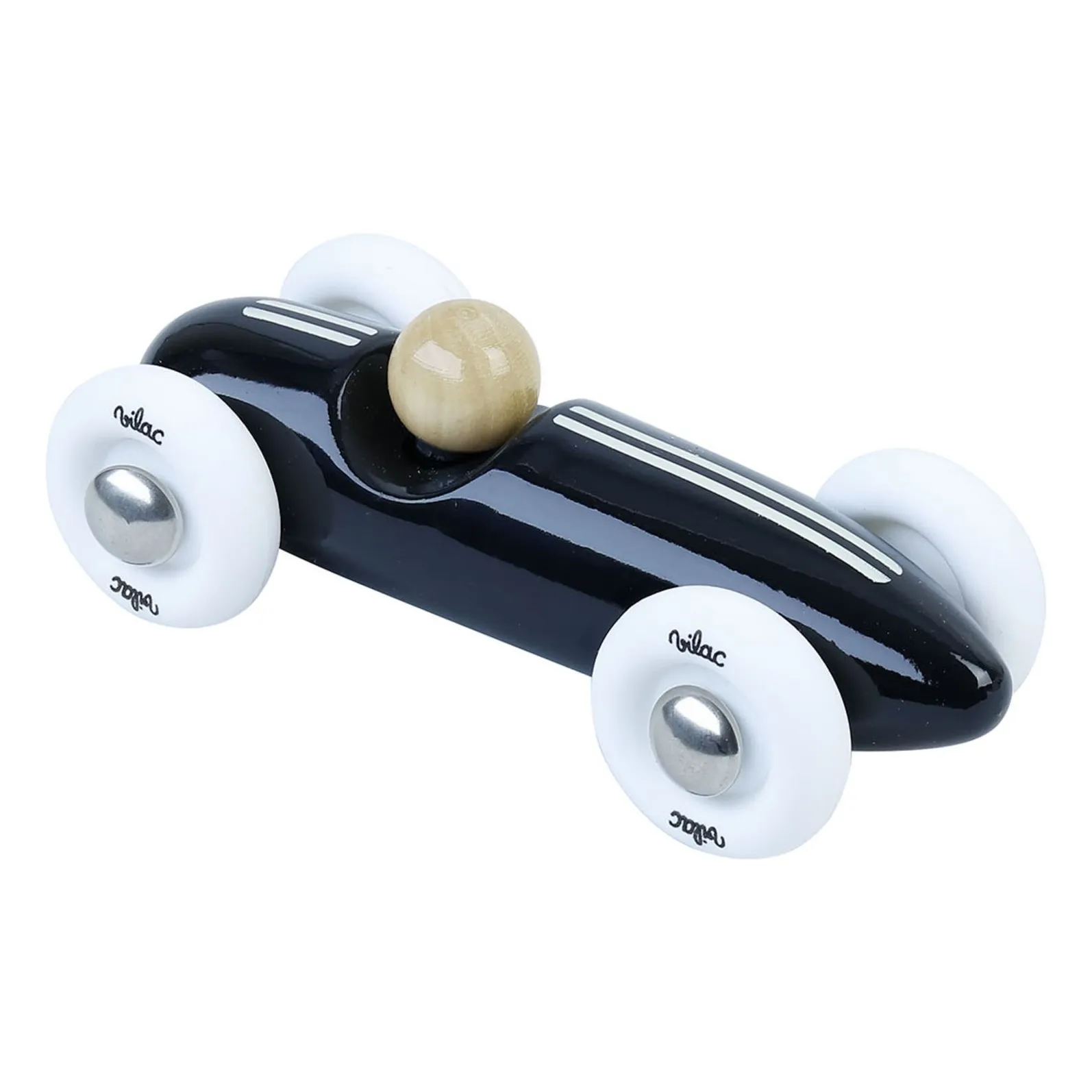 Voiture Grand Prix vintage | Noir- Image produit n°2