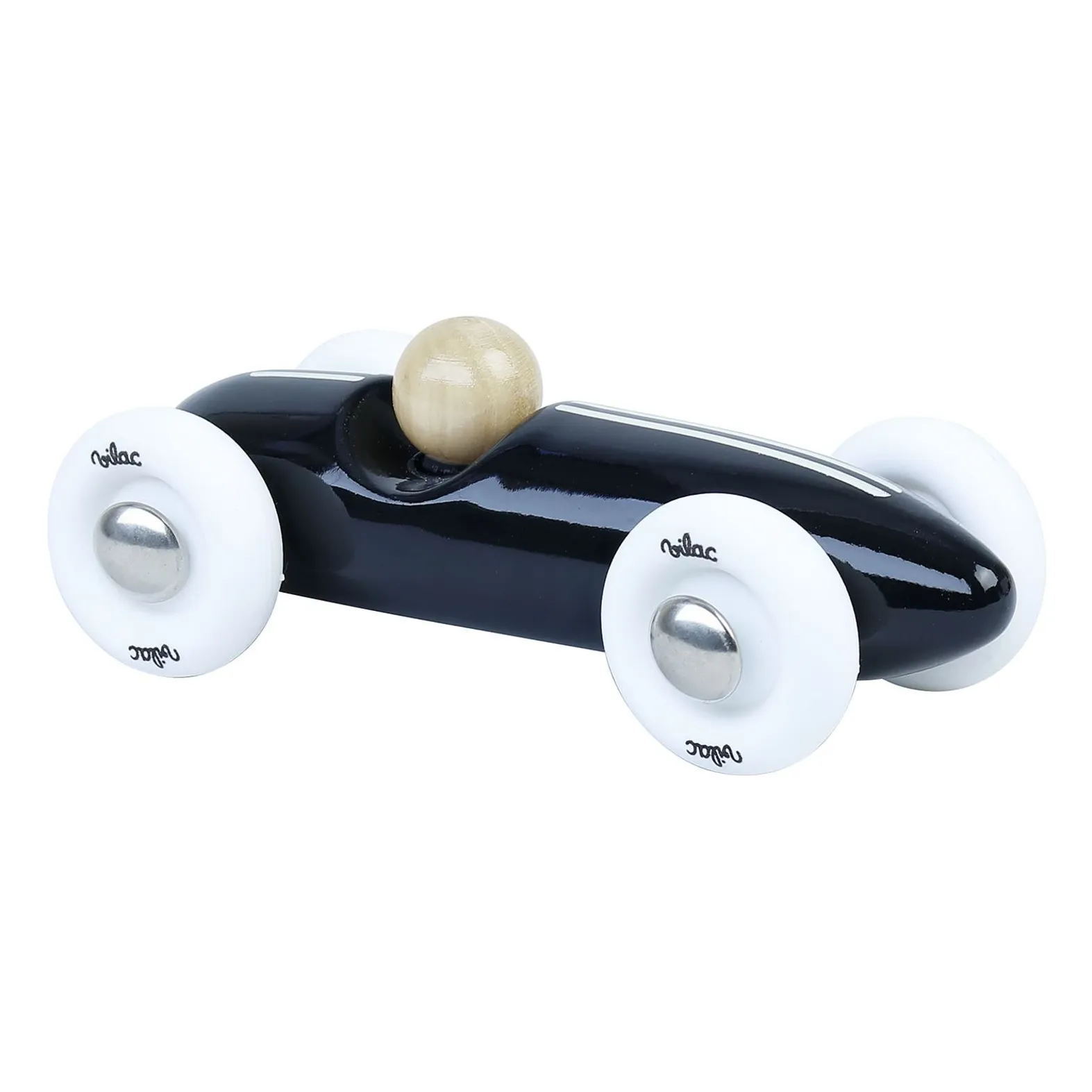Voiture Grand Prix vintage | Noir- Image produit n°1