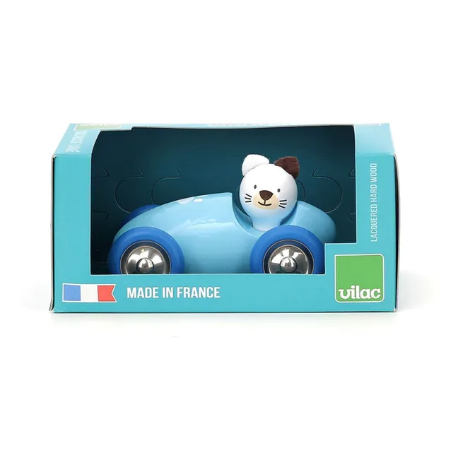 L'auto di Mariette la gattina  | Azzurro