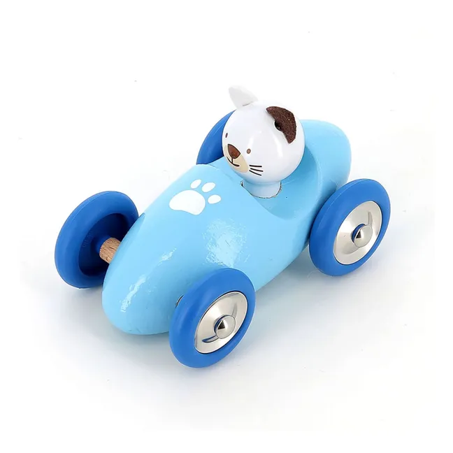 L'auto di Mariette la gattina  | Azzurro