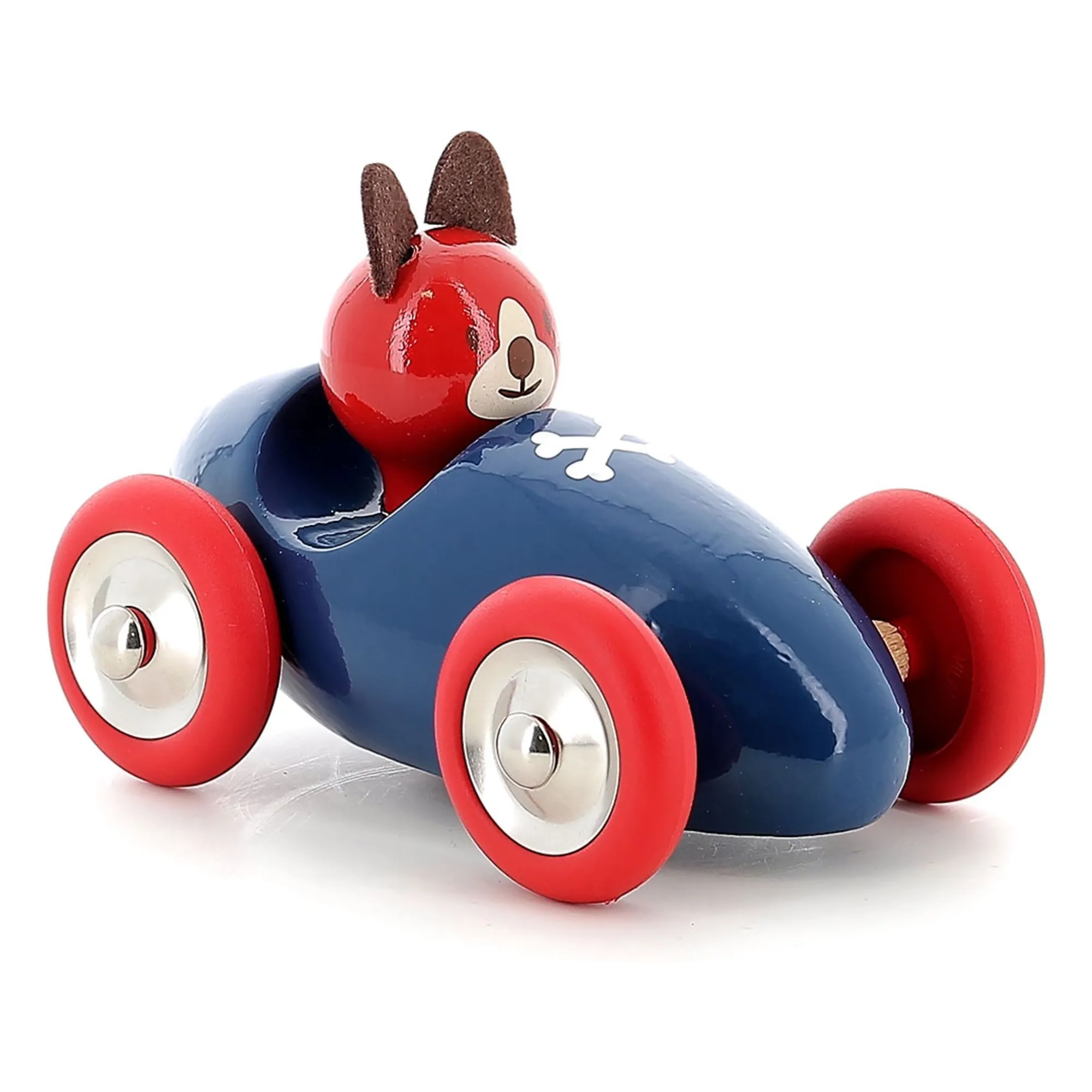 Vilac Dark Blue Lucien The Dog's Car