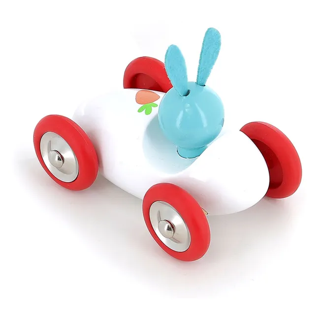 L'auto di Raoul il coniglio  | Bianco