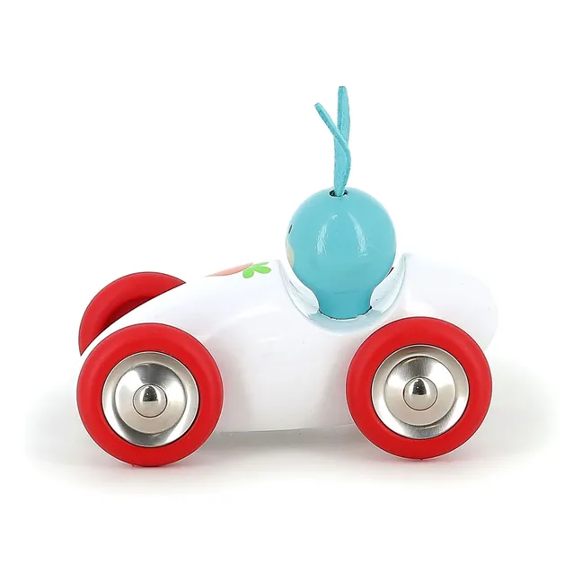 L'auto di Raoul il coniglio  | Bianco