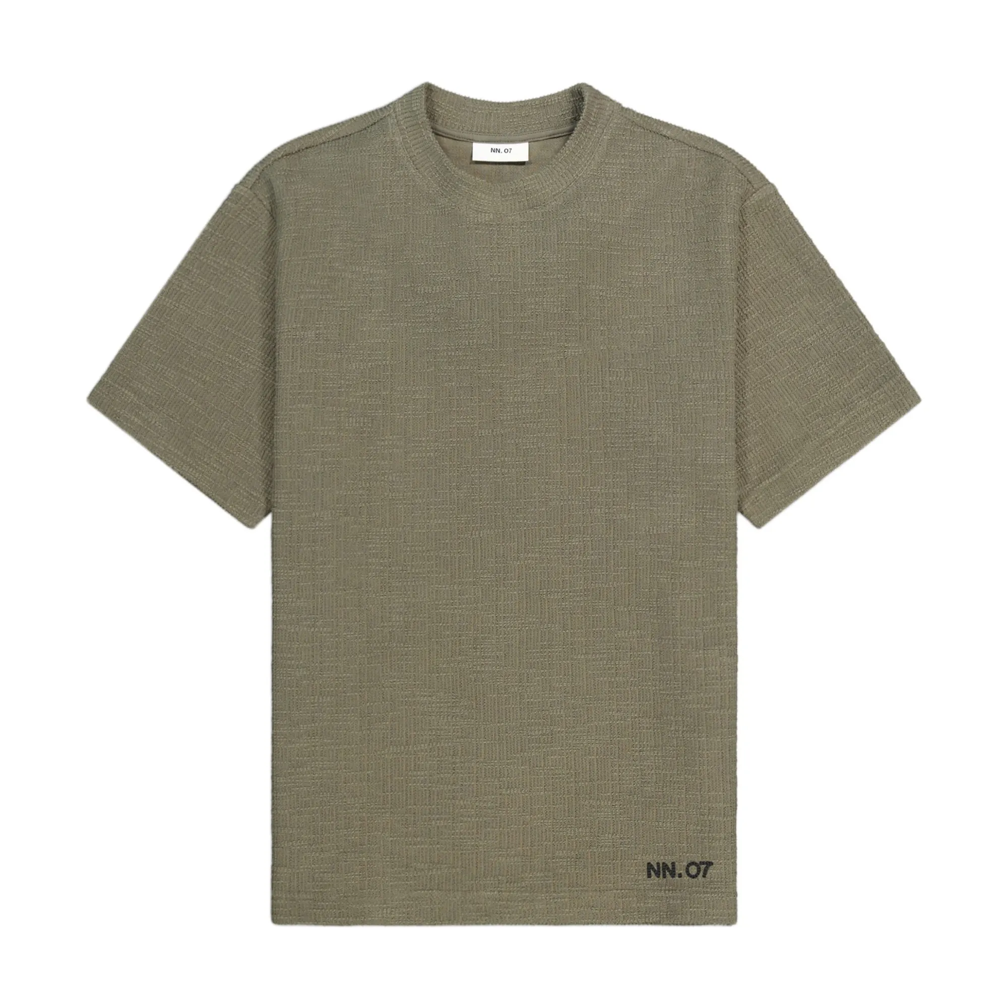 Nn.07 Khaki Nat 3520 Pima Cotton T-Shirt