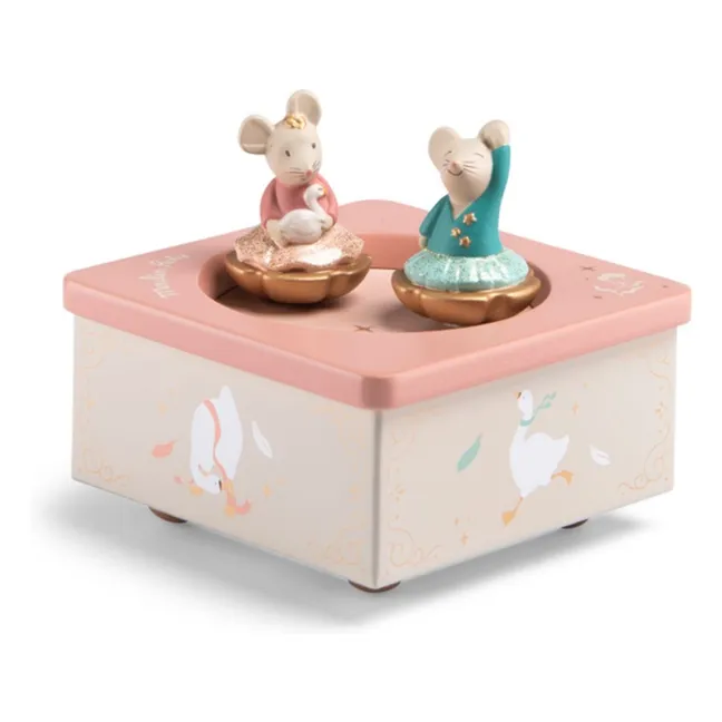 Spieldose Kleine Tanzschule | Rosa