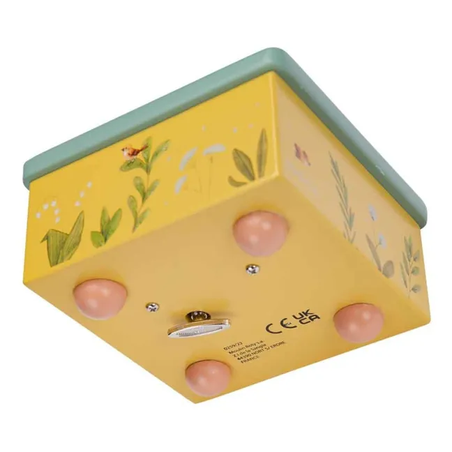 Caja de música Trois Petits Lapins | Azul Claro