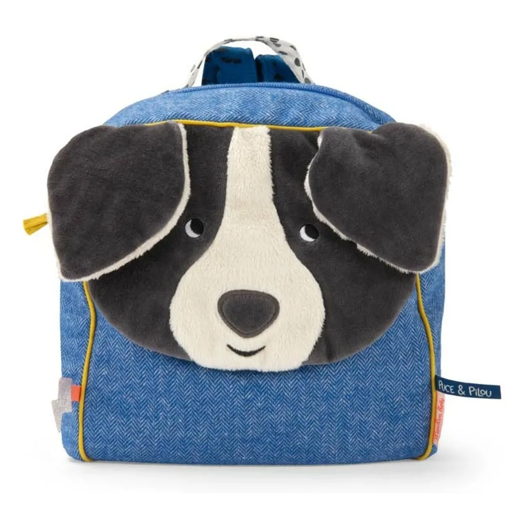 Moulin Roty Blue Puce Backpack