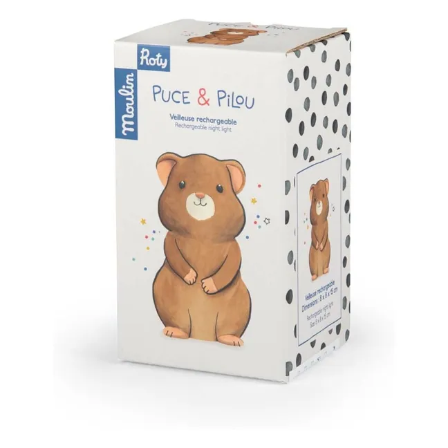 Hamster Nightlight | Light brown