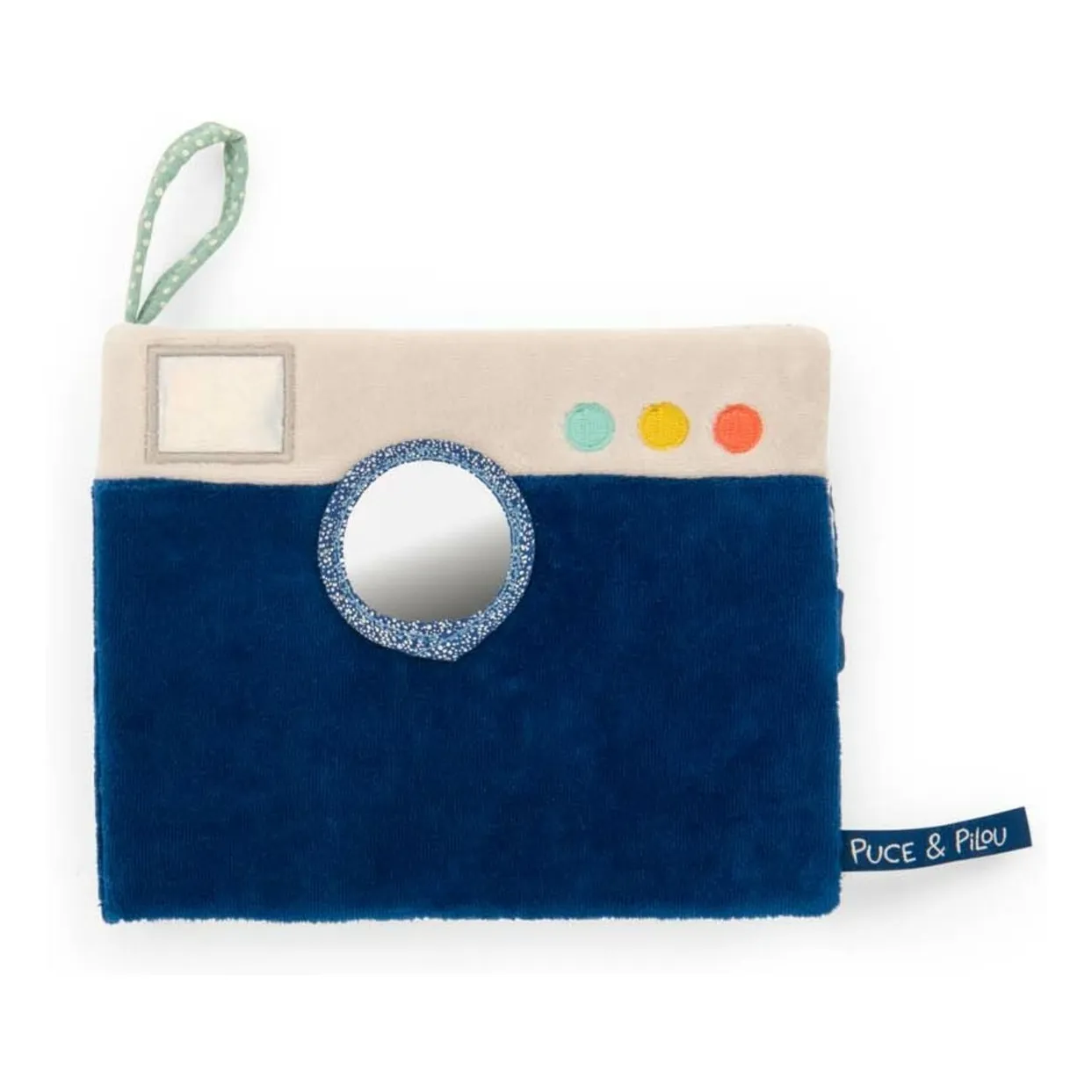 Moulin Roty Blue Textile Photo Album