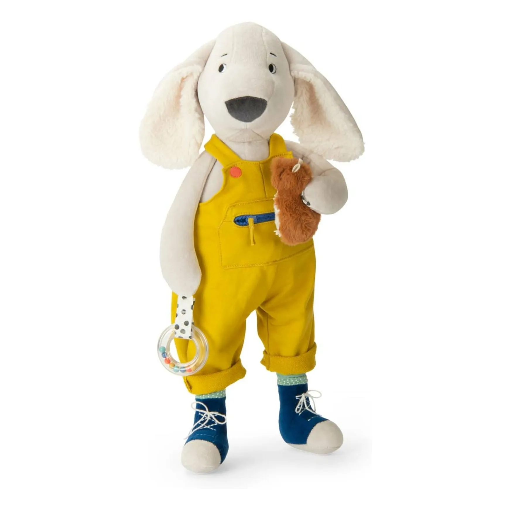 Moulin Roty Yellow Pilou Activity Plush