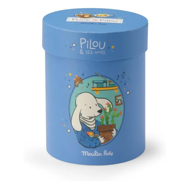 Peluche Pilou y caja