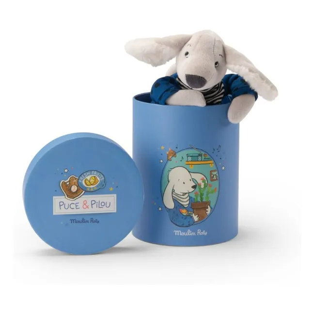 Peluche e scatola Pilou