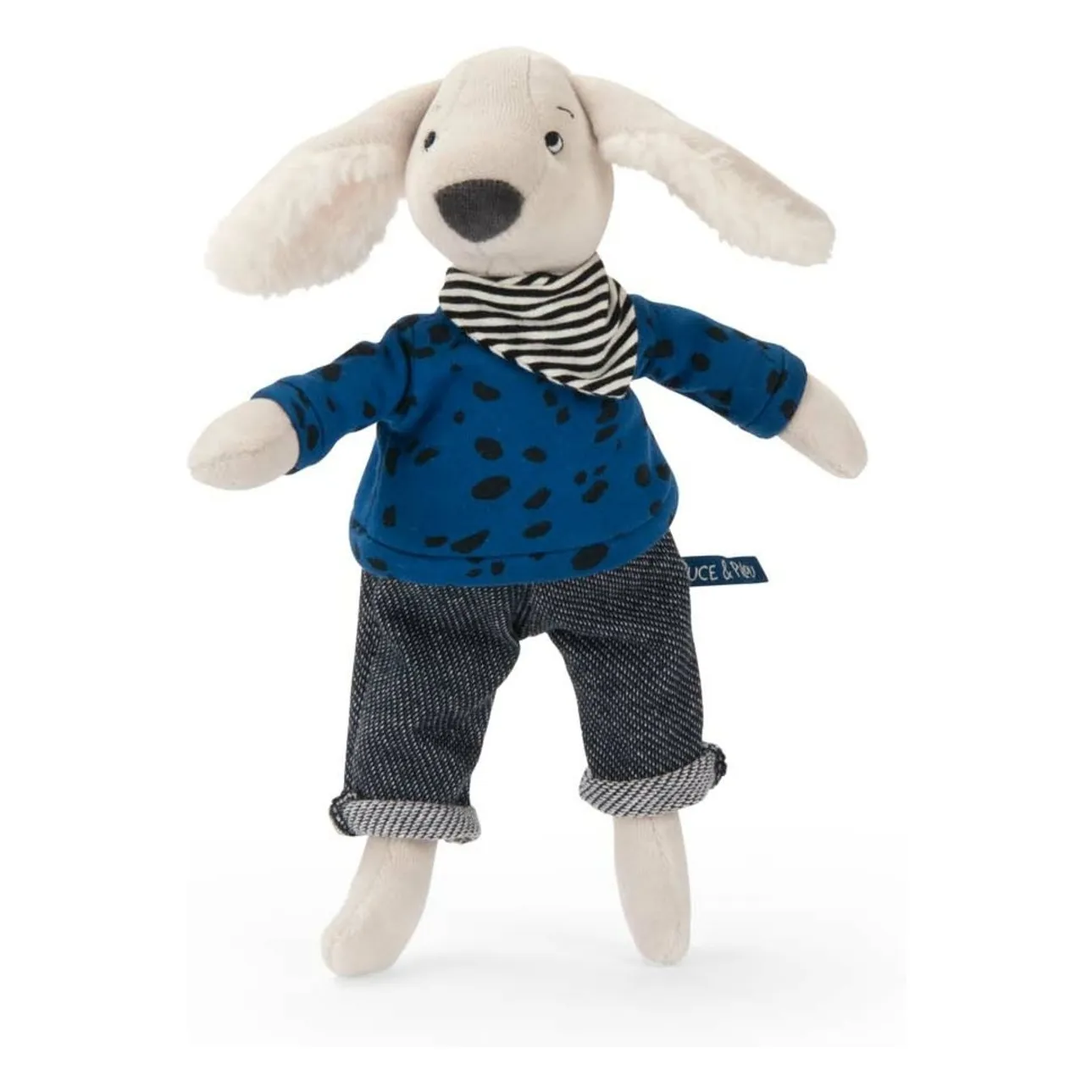 Moulin Roty Blue Pilou Plush Toy And Box