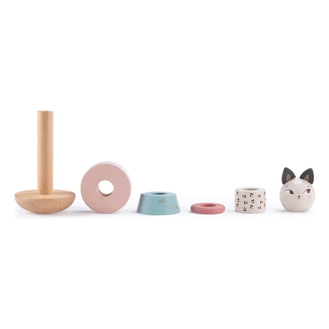 Stackable cat Après la Pluie | Ecru