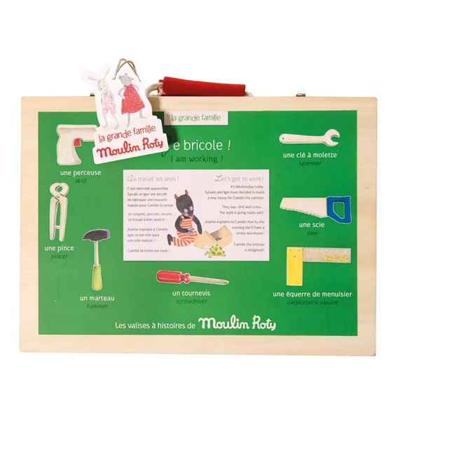 La Grande Famille do-it-yourself suitcase 