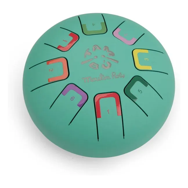 Dans la Jungle pull-tab drum | Green