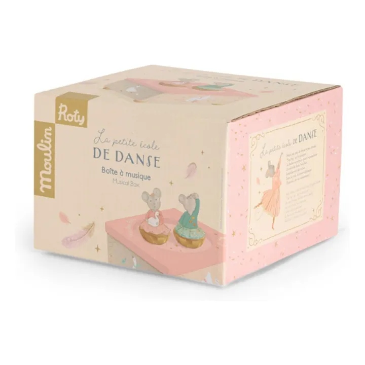 Boîte à musique Petite Ecole de Danse | Rose- Image produit n°4