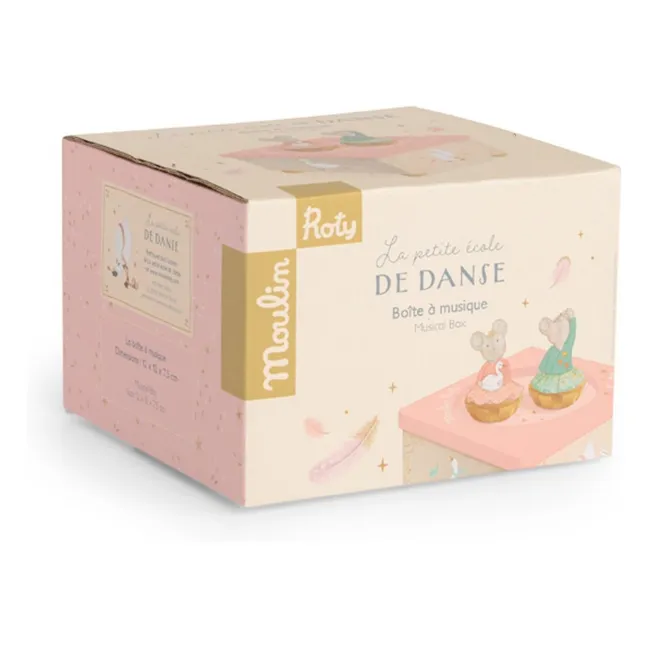 Caja de música Little Dance School | Rosa