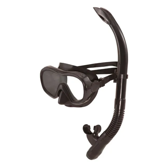 Masque de natation et tuba Ariel | Noir