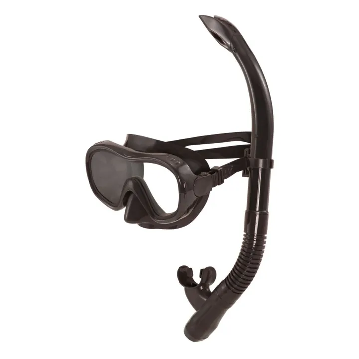 Masque de natation et tuba Ariel | Noir- Image produit n°1
