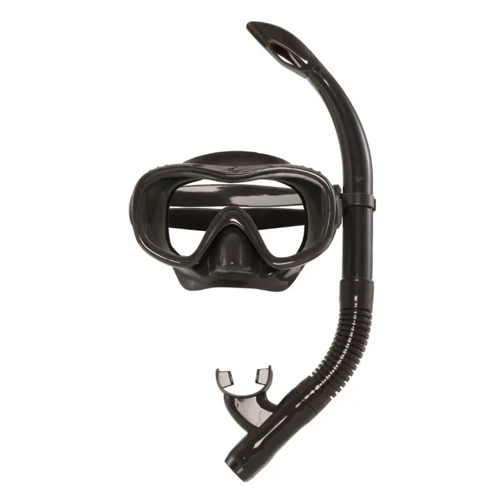 Masque de natation et tuba Ariel | Noir- Image produit n°0