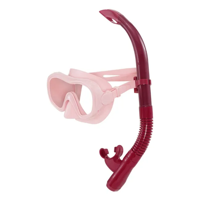 Masque de natation et tuba Ariel | Rose