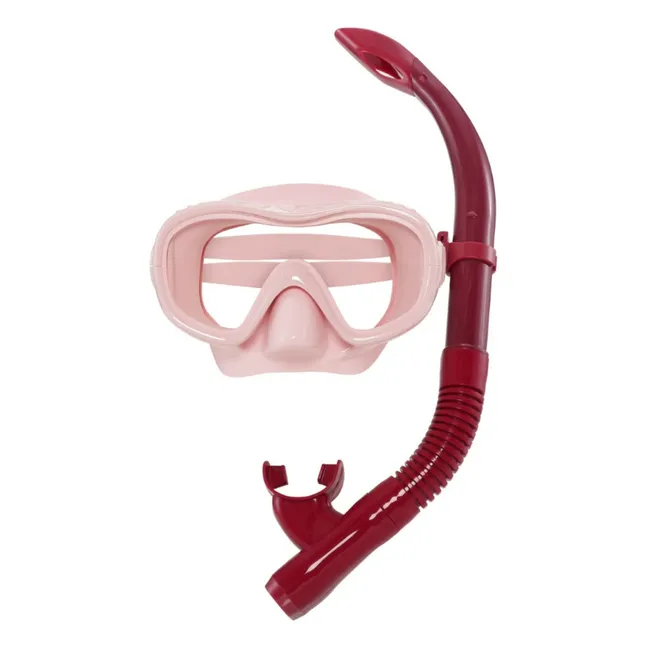 Masque de natation et tuba Ariel | Rose