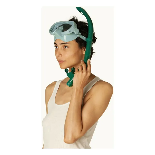Masque de natation et tuba Ariel | Vert