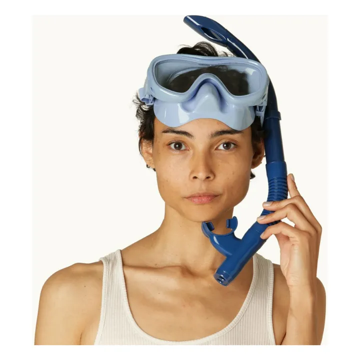 Masque de natation et tuba Ariel | Bleu- Image produit n°3