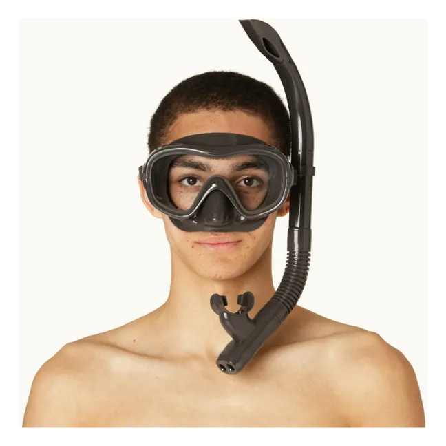 Masque de natation et tuba Ariel | Noir