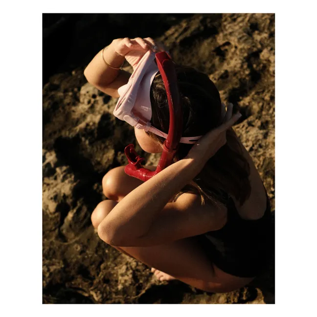 Masque de natation et tuba Ariel | Rose