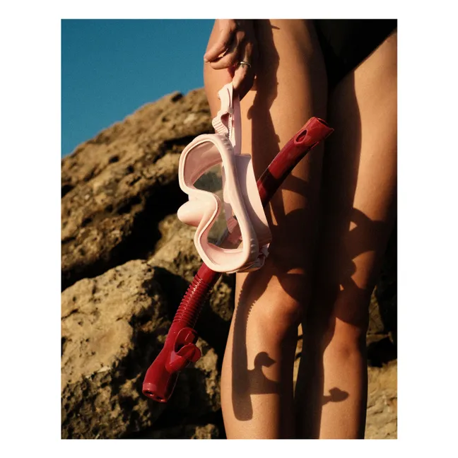Masque de natation et tuba Ariel | Rose