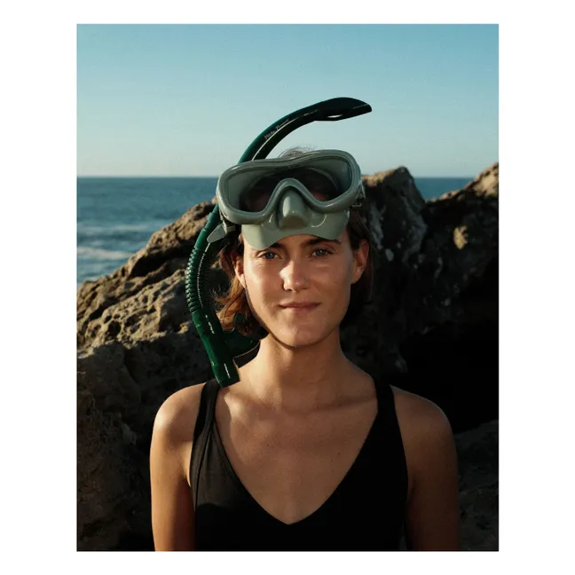 Masque de natation et tuba Ariel | Vert