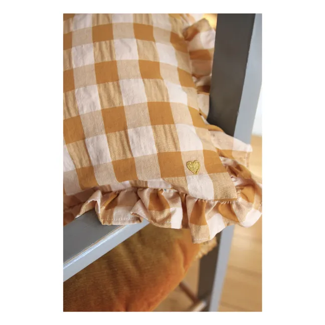 Cojín del volante | Amarillo Mostaza