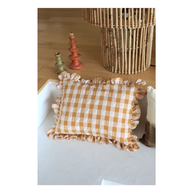 Steering wheel cushion | Mustard
