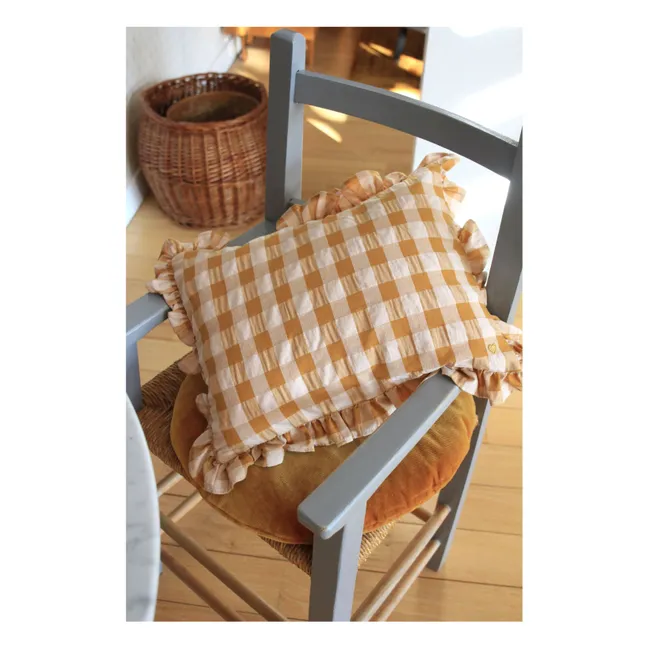 Steering wheel cushion | Mustard