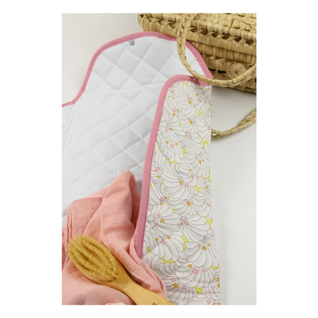 Reise-Wickelauflage Cassandre | Weiß