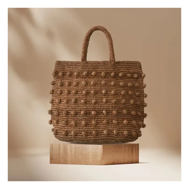 Nemena Raphia bag | Sand