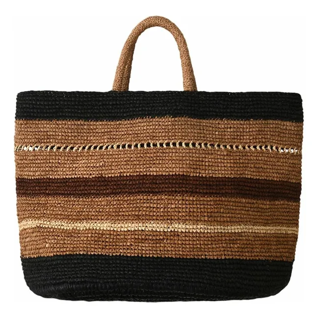 Cabas Boala Raphia | Black