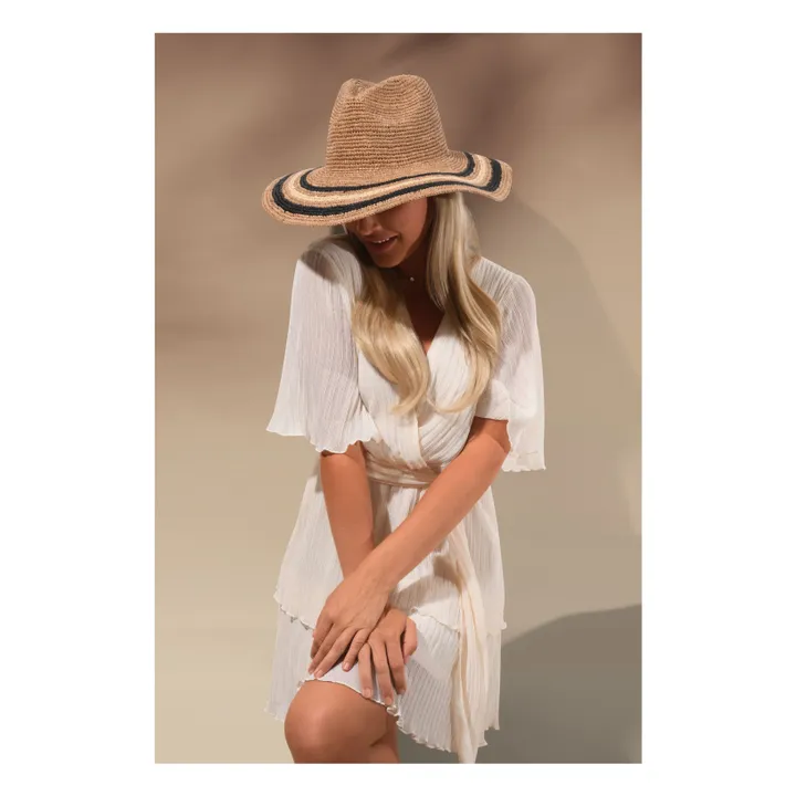 Sombrero de Barbara Raphia | Negro- Imagen del producto n°1