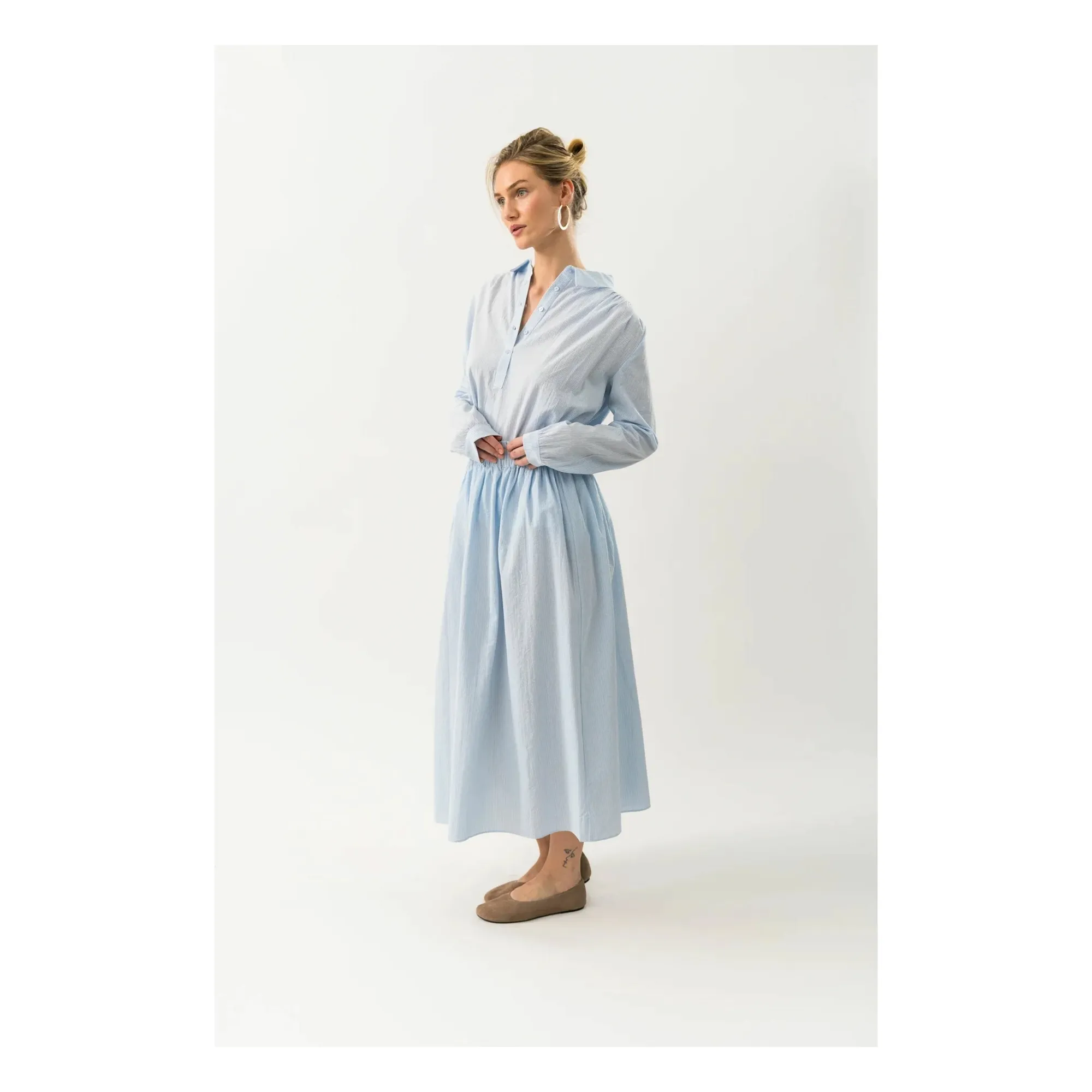Blouse Lari | Bleu Clair- Image produit n°2