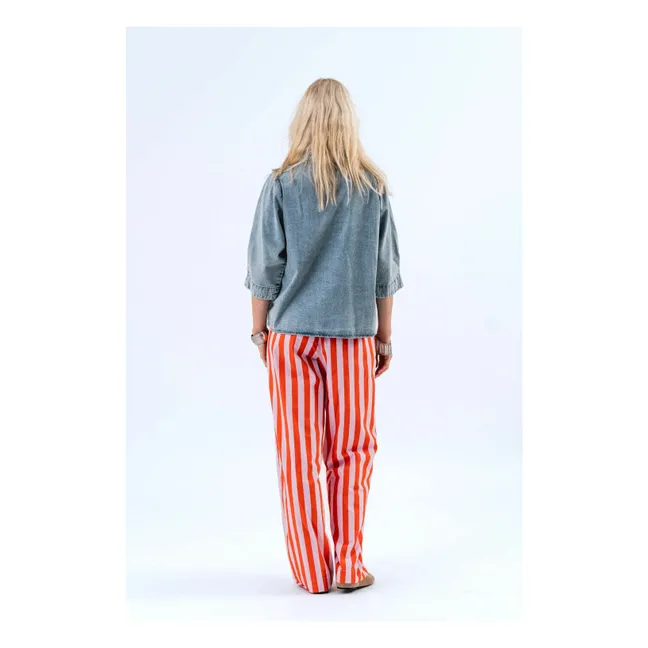 Camicia Bono Denim | Washed Blue