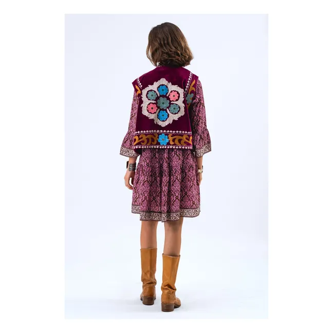 Veste Sans Manches Bin | Rose