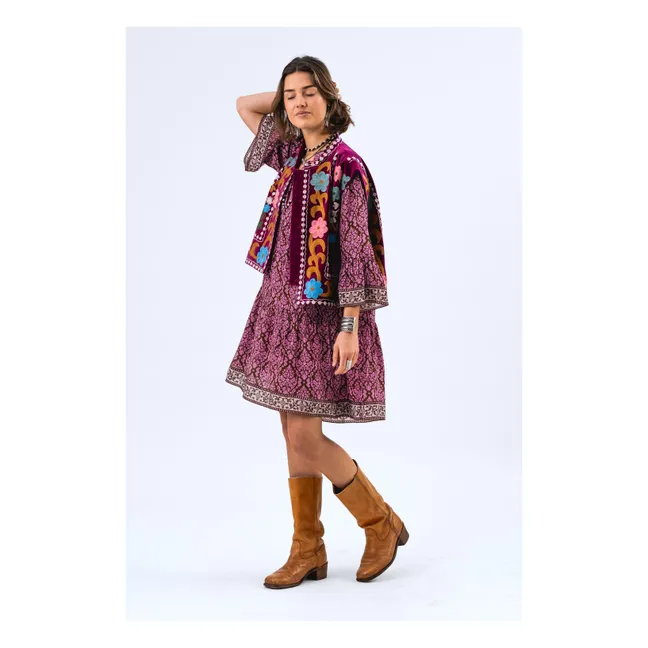 Veste Sans Manches Bin | Rose