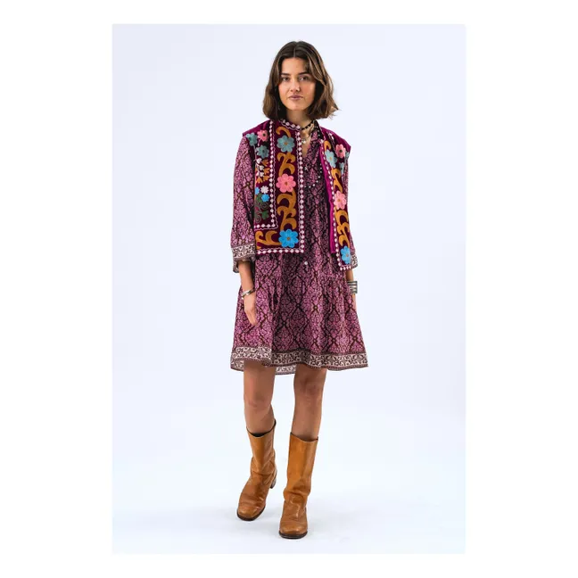 Veste Sans Manches Bin | Rose