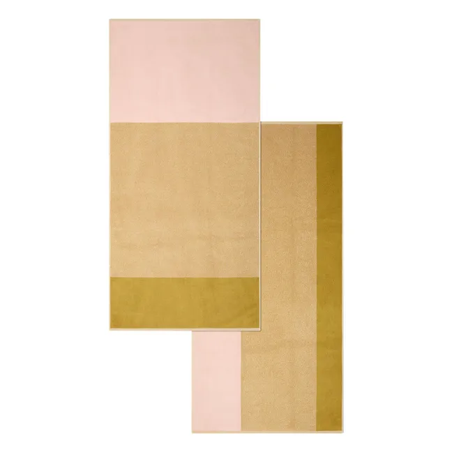 Drap de bain, Lex Pott - Set de 2 | Olive