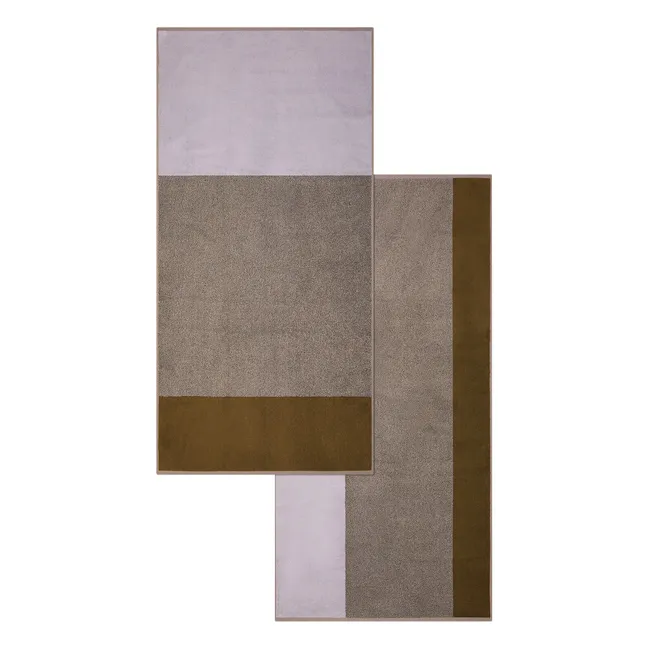 Drap de bain- Set de 2 | Vert