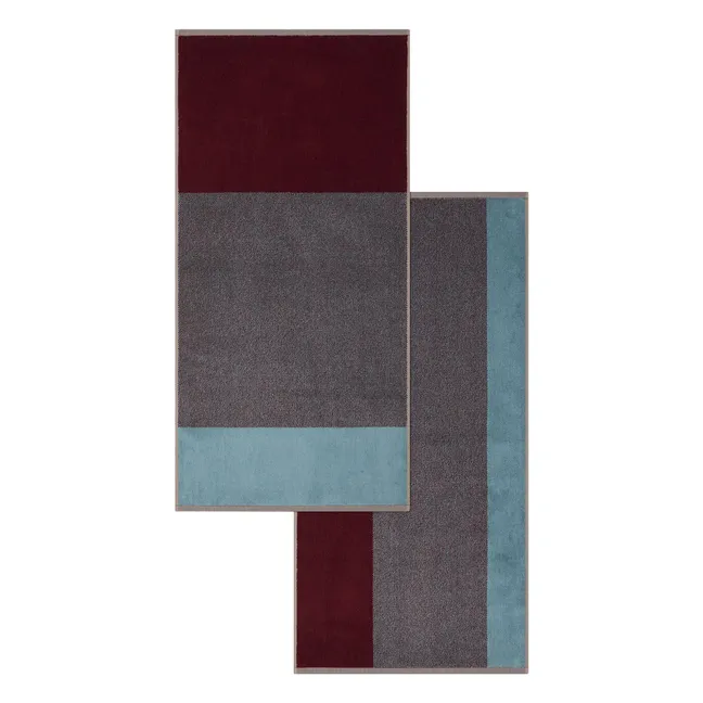 Towels, Lex Pott - Set of 2 | Burgundy