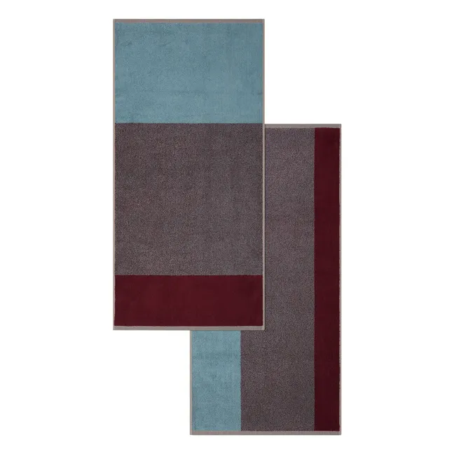 Towels, Lex Pott - Set of 2 | Burgundy
