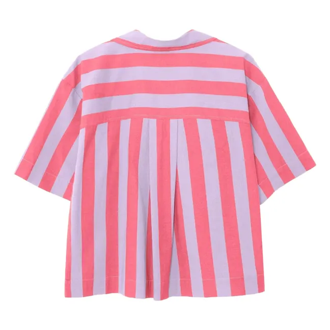 Chemise Thea Rayures | 	Lilas